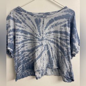 American Eagle Tye Dye Cropped T-Shirt